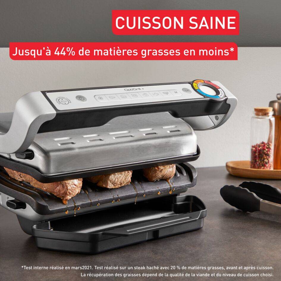 OptiGrill+ GC718D10 Grill Intelligent - 6 programmes