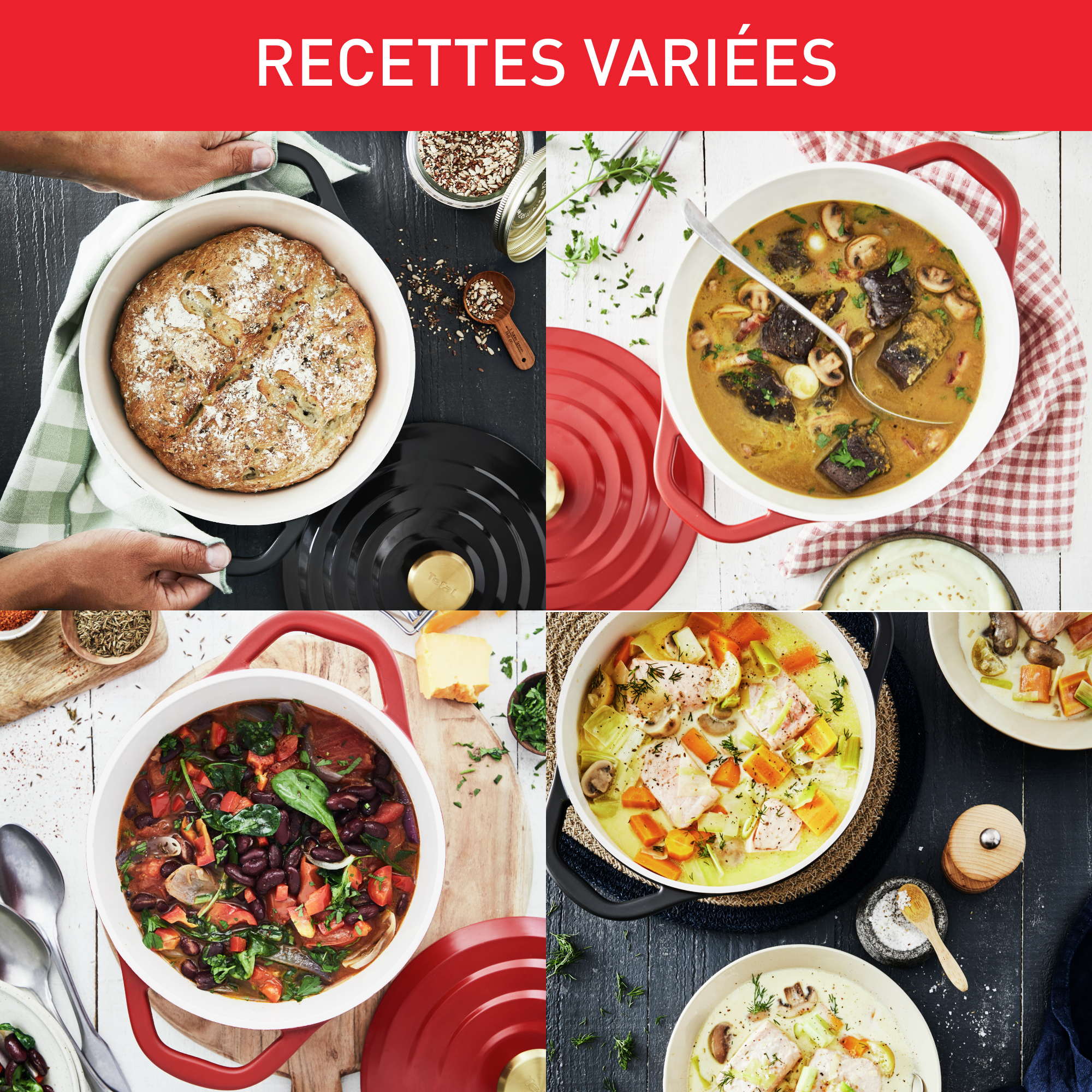 Air E2554604 Cocotte en aluminium - 24 cm - Induction