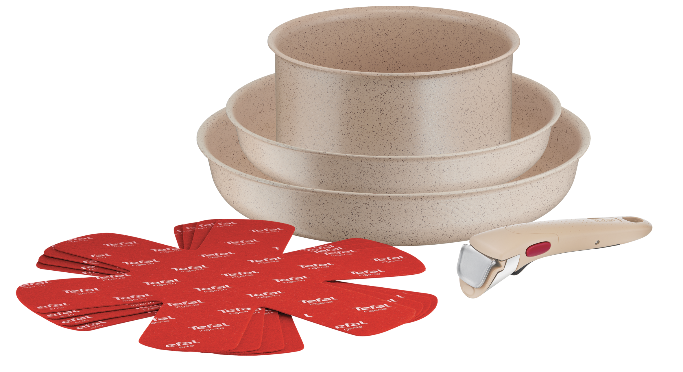 Ingenio Delight Sand L7839802 8-delige set - inductie