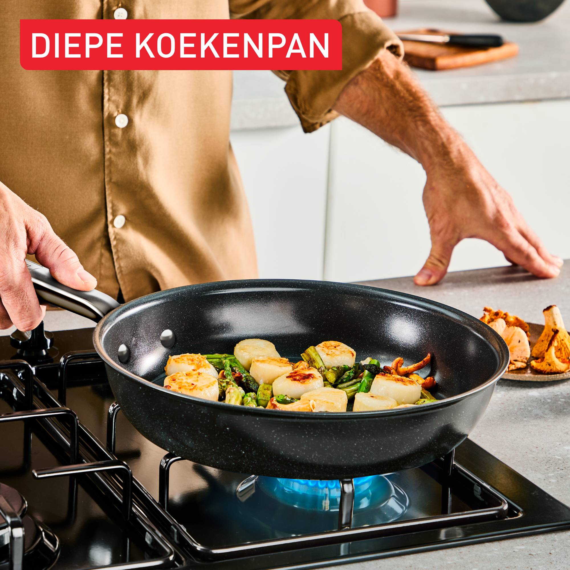 Experience Ceramic  G2220602 Braadpan - 28&nbsp;cm - Inductie