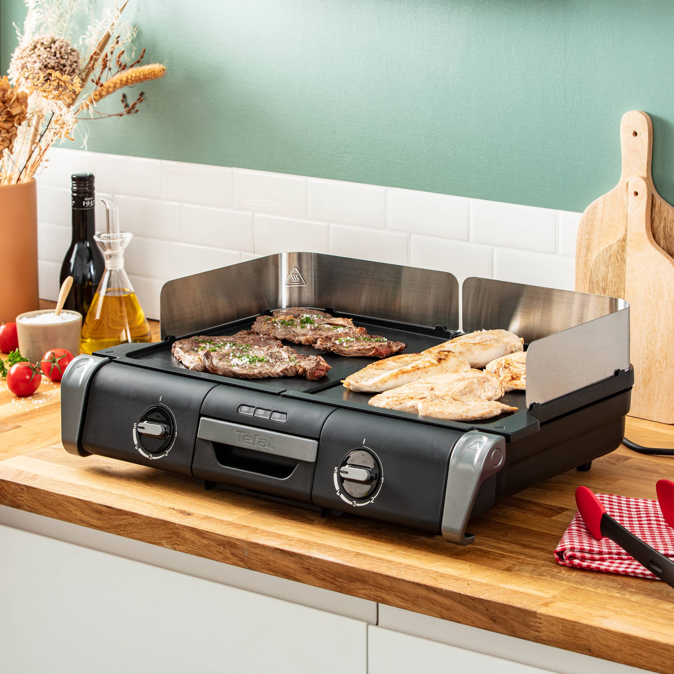 Family Flavor TG805012 Plancha - 2400W - 37x53 cm