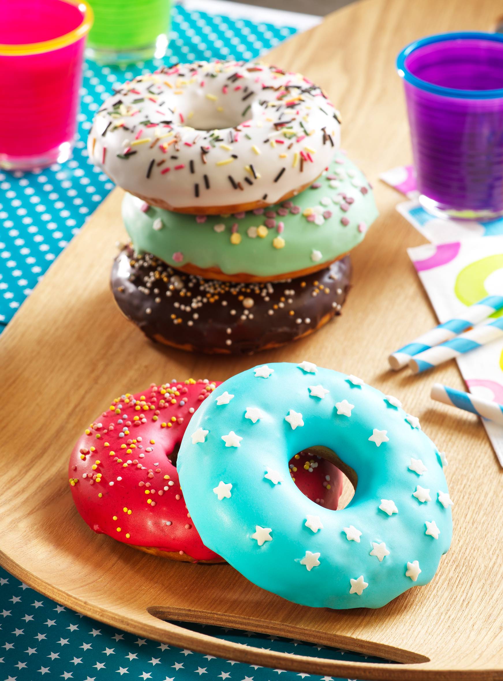 2 plaques Donut Snack Collection XA8111F0