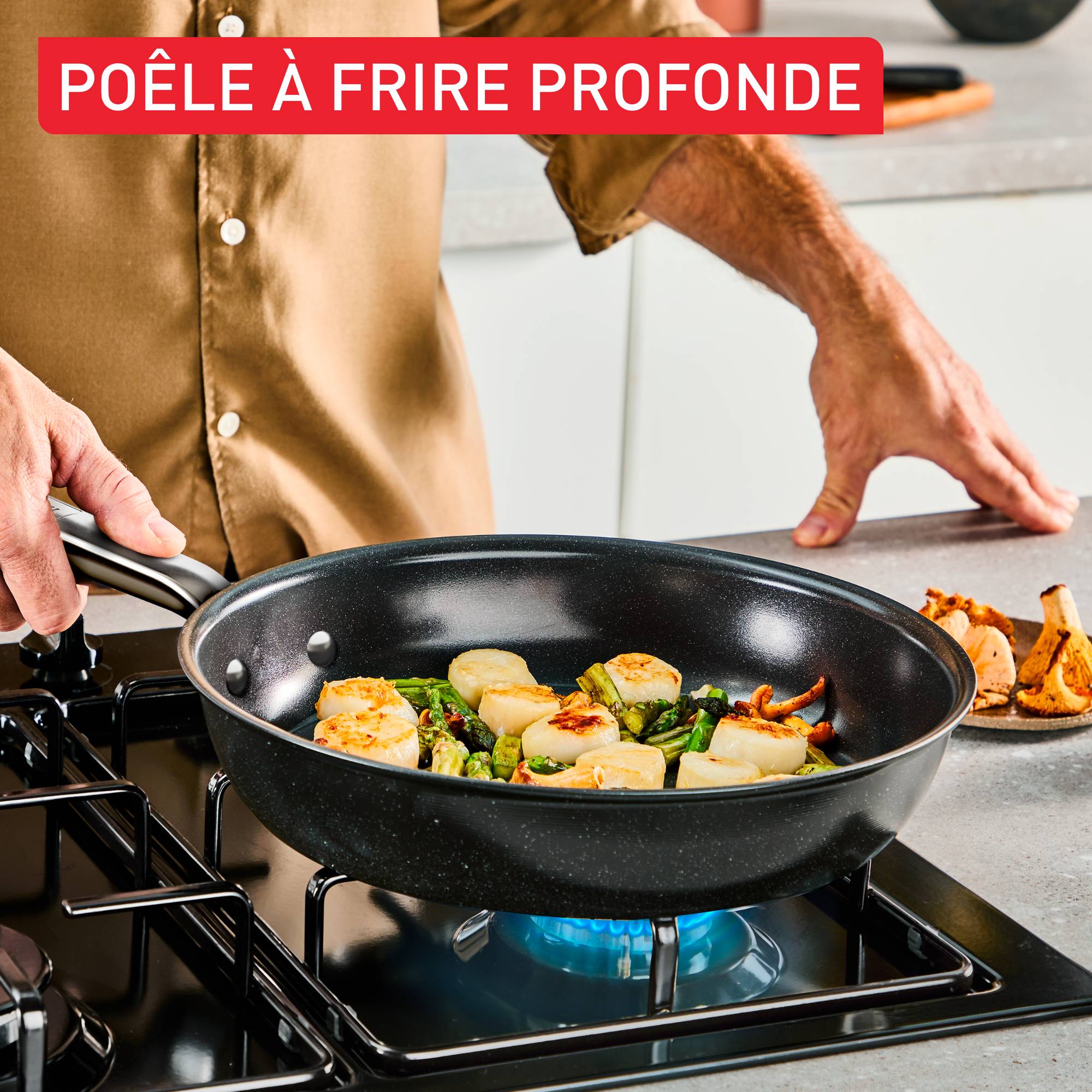 Experience Ceramic G2220602 Poêle à frire - 28 cm - Induction