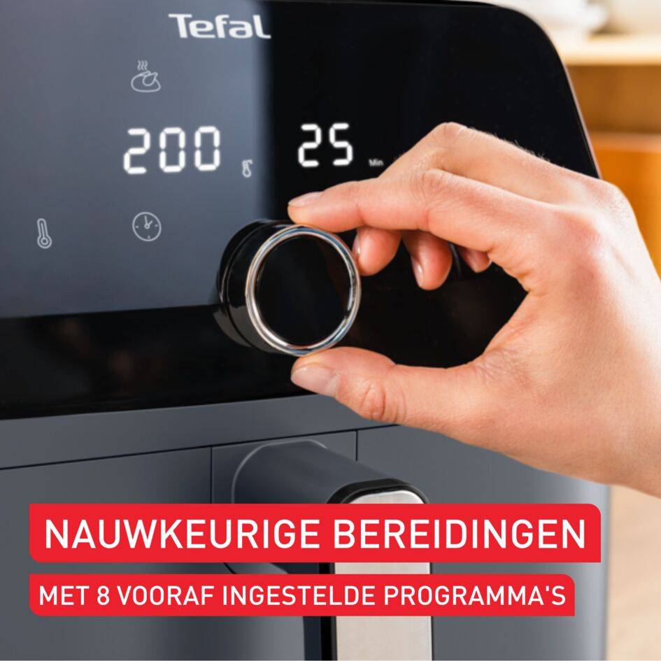 Easy Fry Mega EY855BE0 Air fryer - 8 programma's - 7.5 L