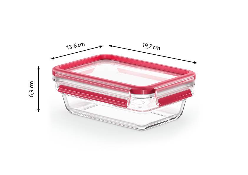 MasterSeal Glass N1040610 Boîte de conservation en verre - 0,7L