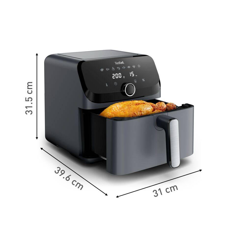 Easy Fry Mega EY855BE0 Air fryer - 8 programmes - 7.5 L