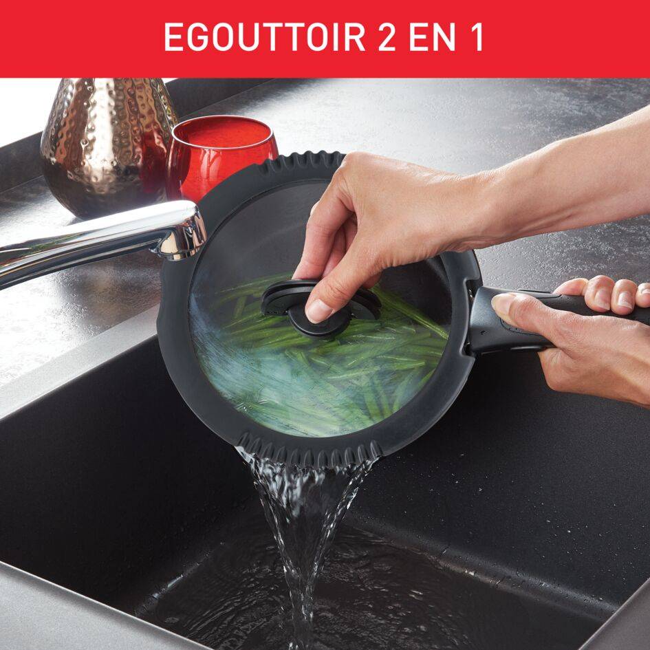 Ingenio L9931032 Set de 3 couvercles 16/18/20 cm