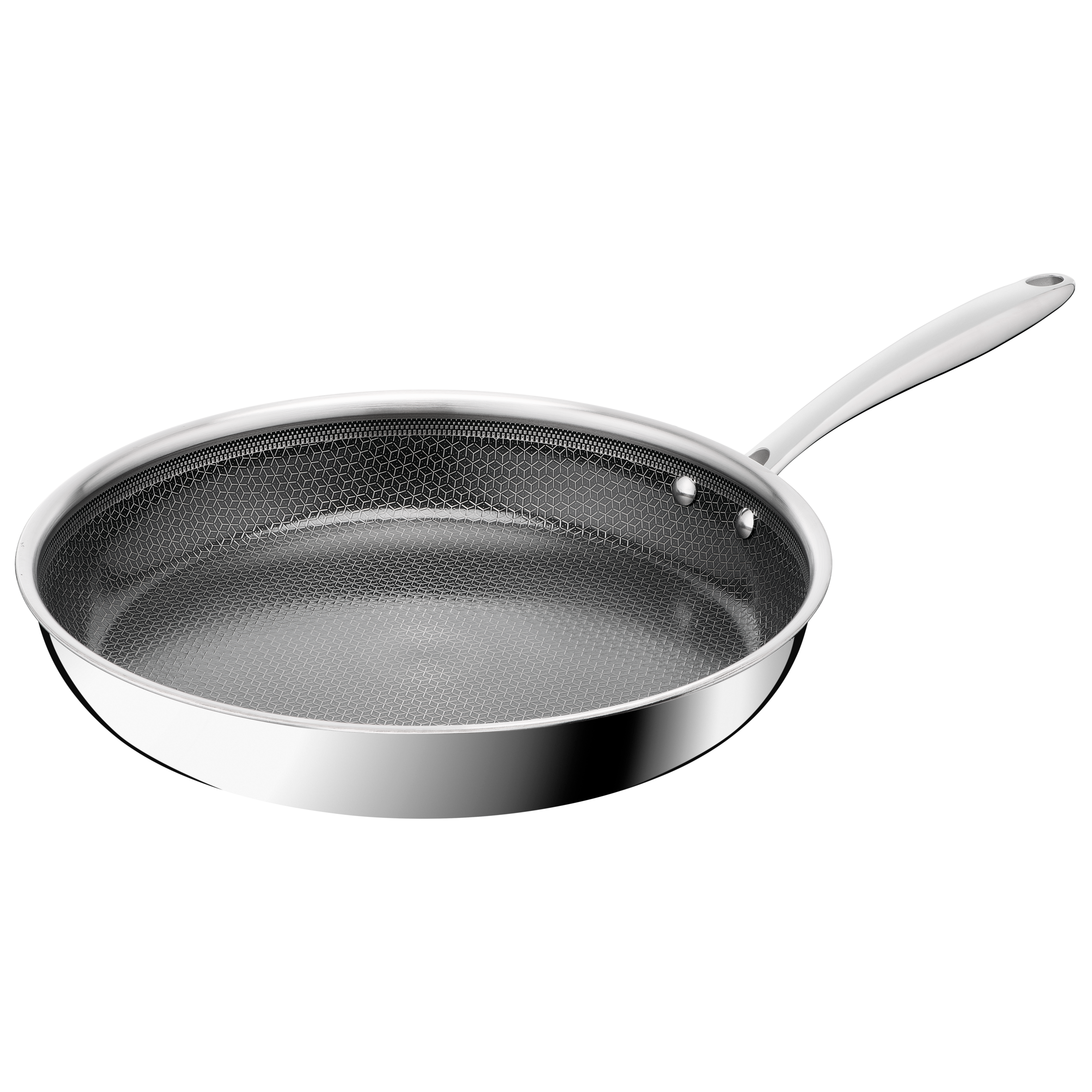 Master Ceramic, Poêle 28 cm, Revêtement inox et céramique, Induction