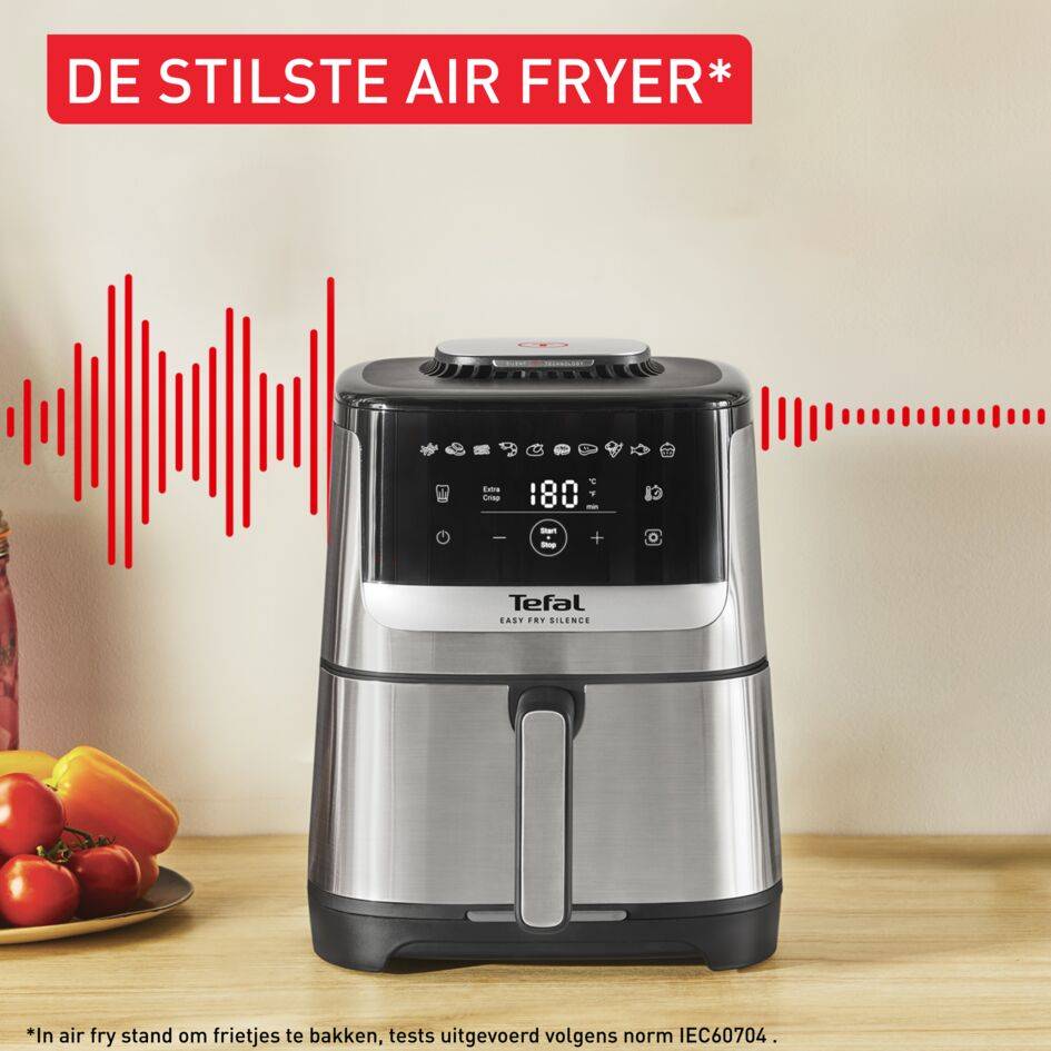 Easy Fry Silence air fryer EY552DE0 - Air fryer- 5L - Stille technologie
