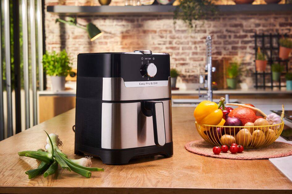 Easy Fry & Grill EY501D15 Air fryer - bouton manuel