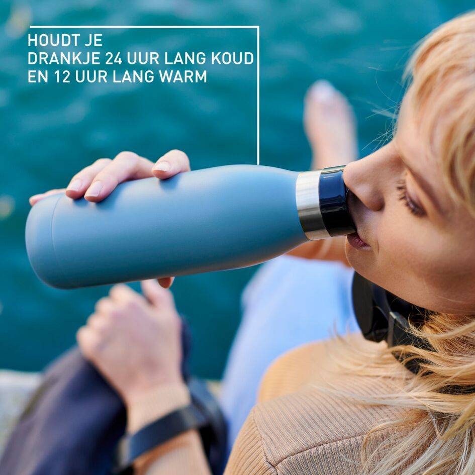 Bludrop Basic N3110310 Drinkfles - 0,5L - Blauw