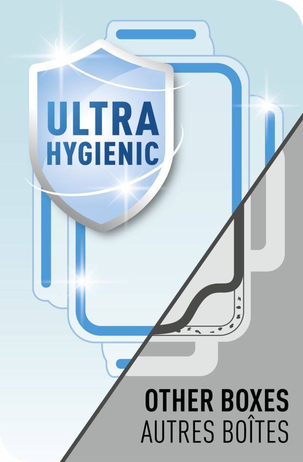 MasterSeal Fresh K3029012 Set van 5 bewaardozen van 0,15L tot 3,7L