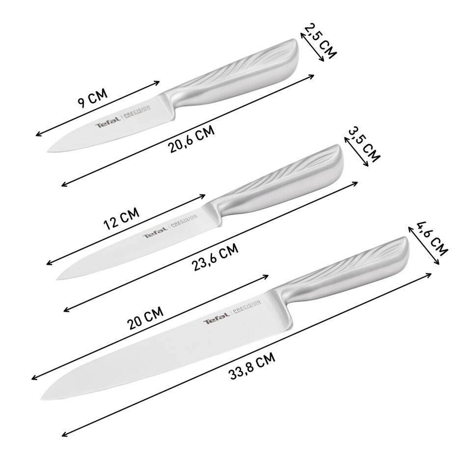 Precision K289S334 Set de 3 couteaux 