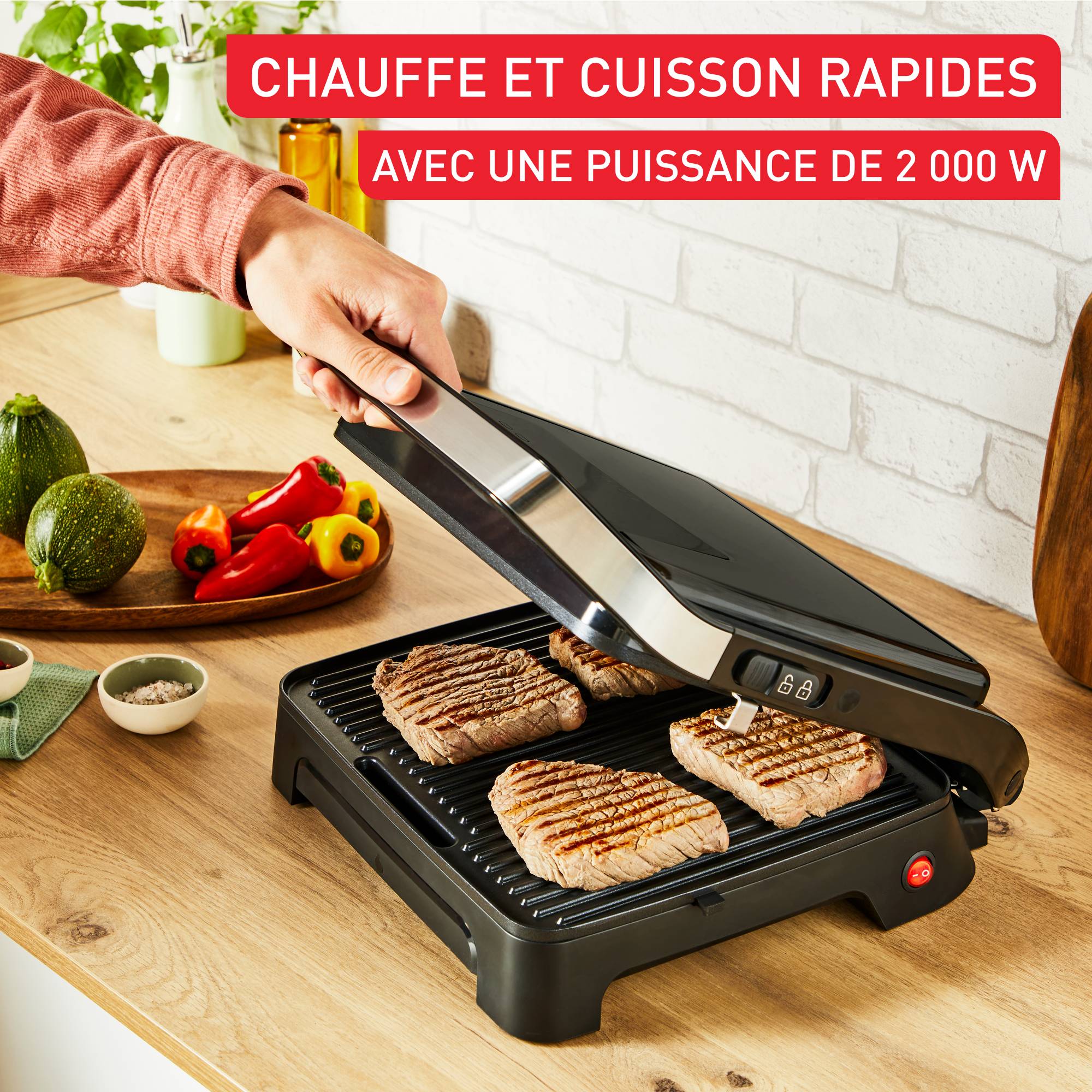 Inicio Classic GC271810 Grill & Machine à panini