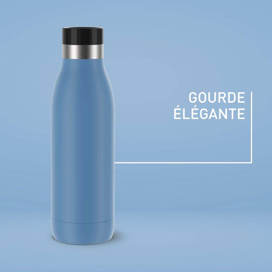 Bludrop Basic N3110310 Gourde - 0,5L - Bleu