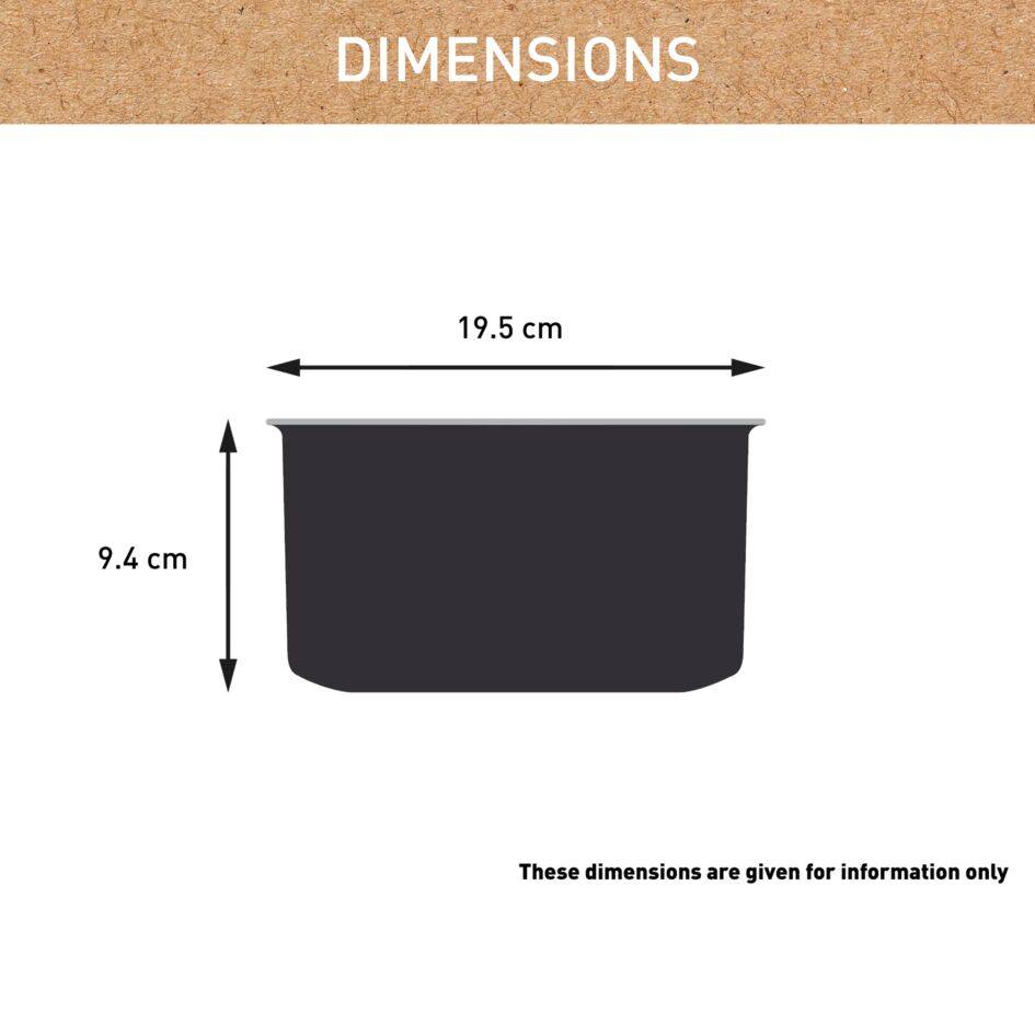Ingenio Renew On L2602902 Poêlon en céramique à poignée amovible - 18&nbsp;cm - Induction