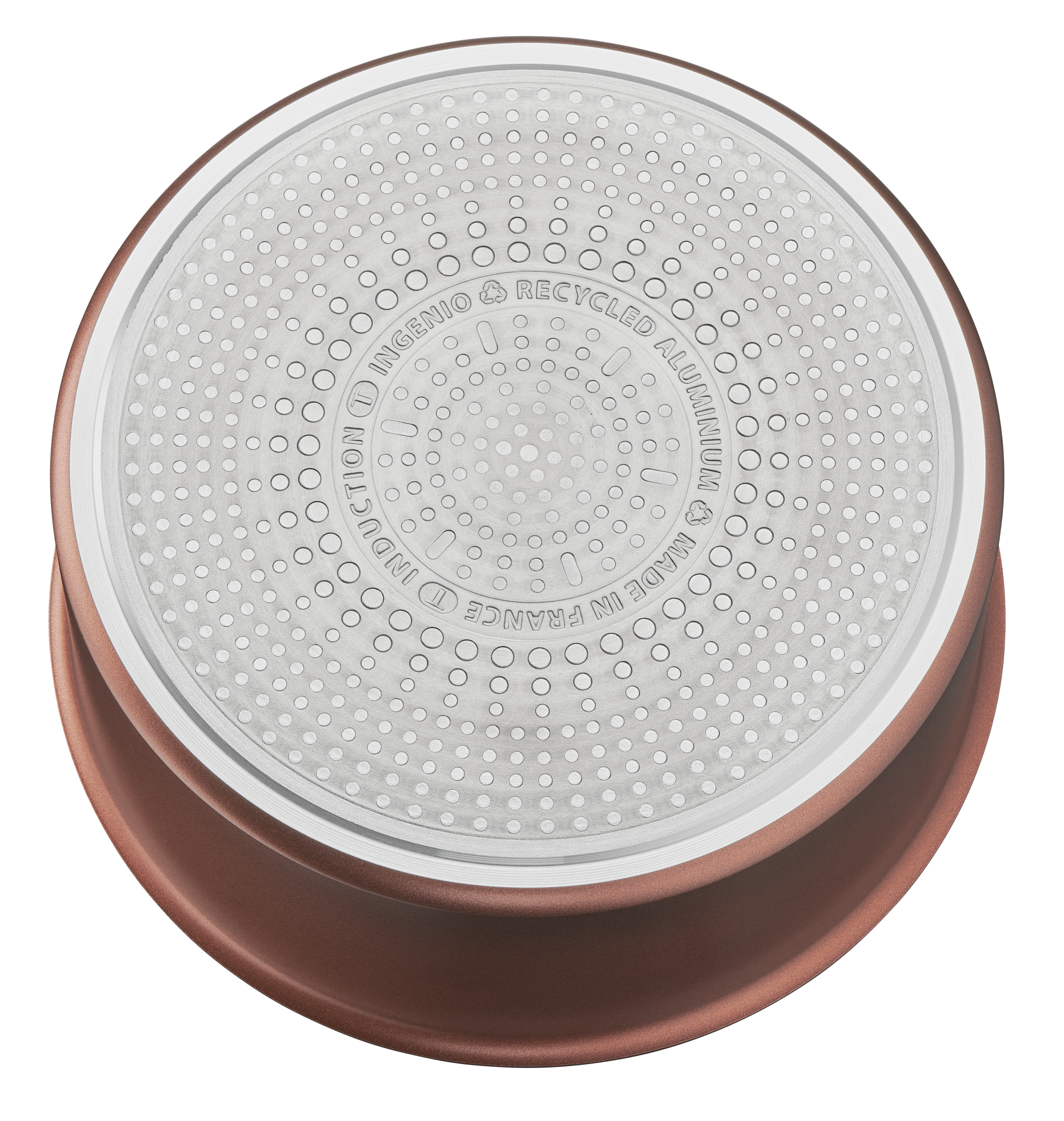 Ingenio Resource L7659042 10-delige set: 2 braadpannen 24/28 cm + 2 steelpannen 16/20 cm + sauteerpan 24 cm + 3 deksels + 2 handgrepen