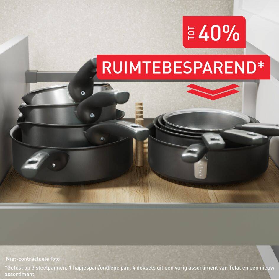 Experience Ceramic G2133223, Sautéerpan + Deksel 24 cm, hoogwaardig keramisch antiaanbaklaag, inductie