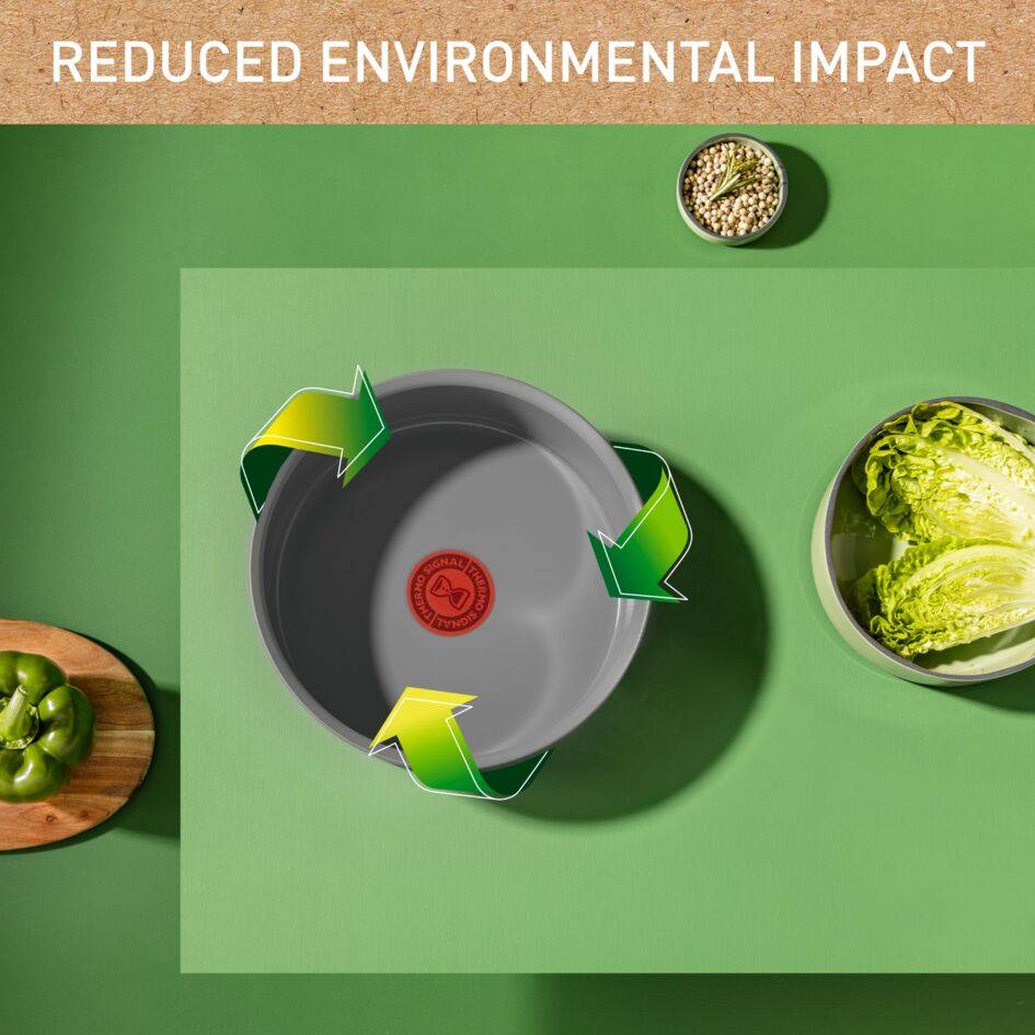 Ingenio Renew On L2602902 Keramische steelpan met afneembare handgreep - 18&nbsp;cm - Inductie