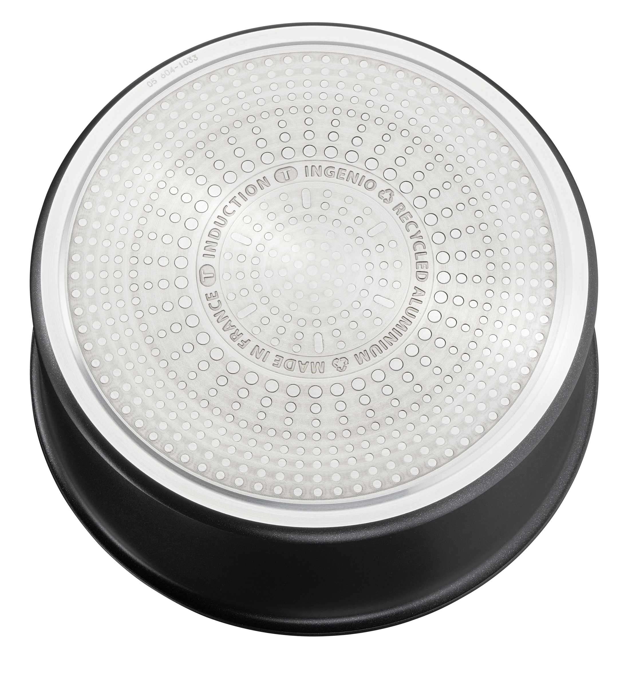 Ingenio Eco Resist L3979202 Set de 3 poêlons 16/18/20 cm + poignée amovible - Induction