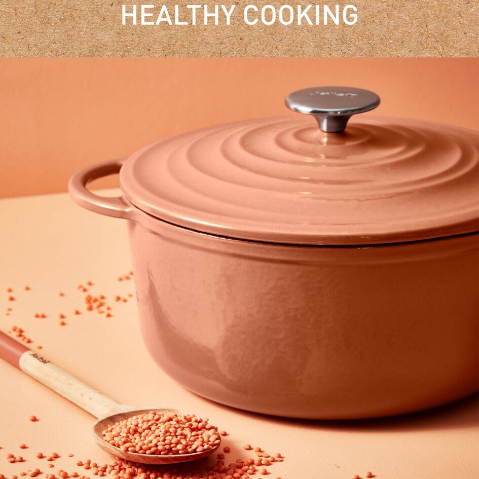 Lov E2600604 Gietijzeren ovalen kookpot - 34x26 cm - Inductie