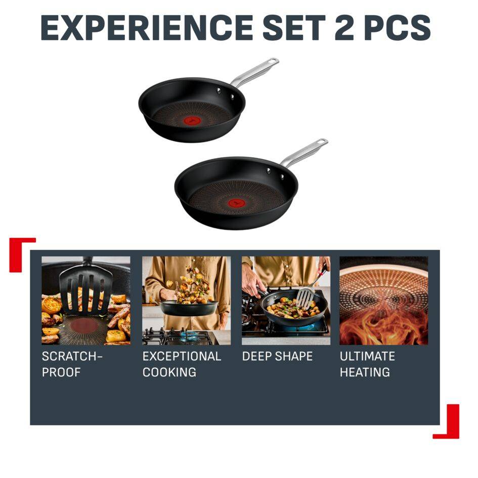 Experience  G3349032 Set van  2 pannen 24/28 cm - FusionCore - Induction