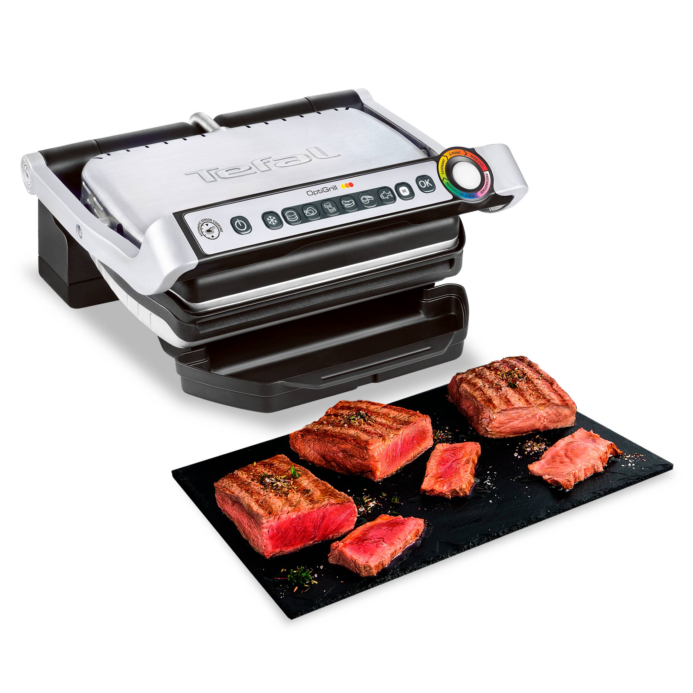 Optigrill GC705D16 Smart Grill - 6 programma's