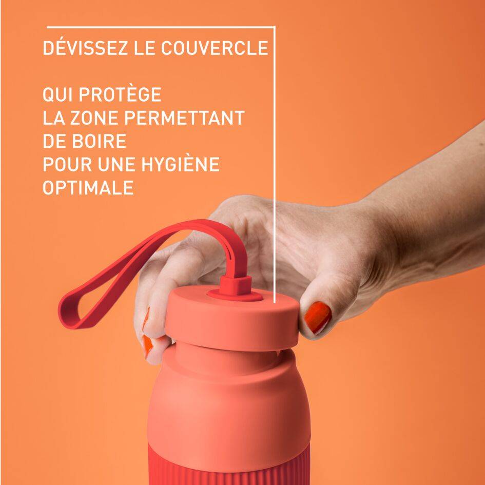 BeYou Twist N2193110 Gourde isotherme - 0,7L - Rouge