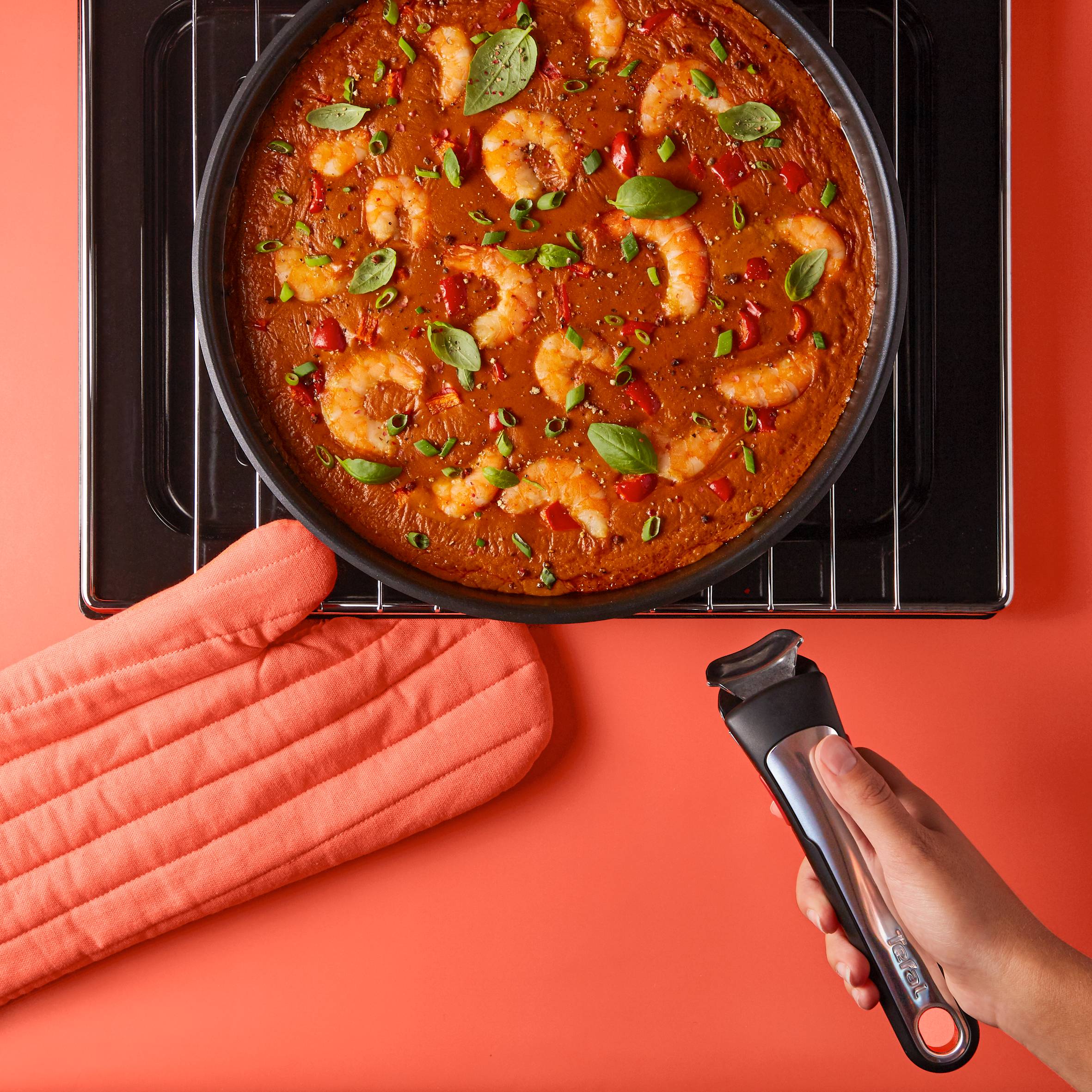 Ingenio Préférence On L9737702 Poêle à poignée amovible - 26 cm - Induction