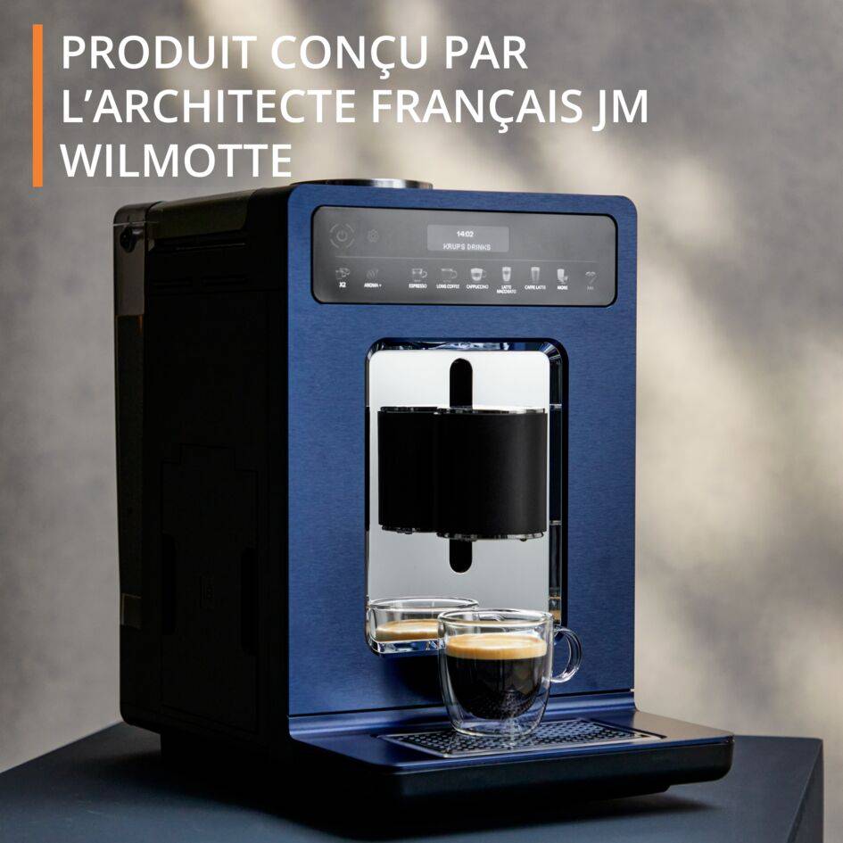 Evidence Wilmotte EA89W410 Machine à Espresso automatique à grains - 19 recettes de café - 2,3L