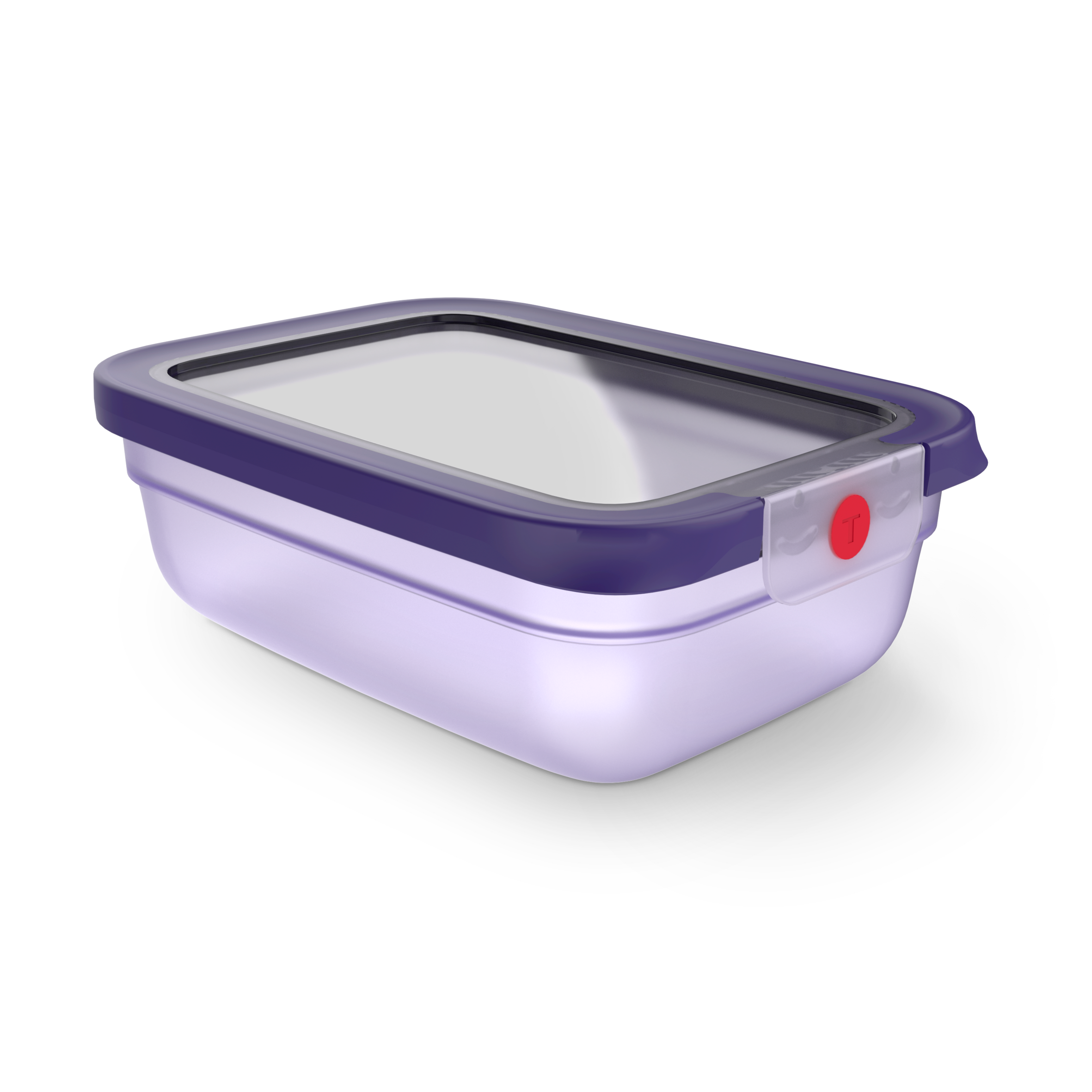 OneClick N1210910 Boîte de conservation - 1,2L - Violet