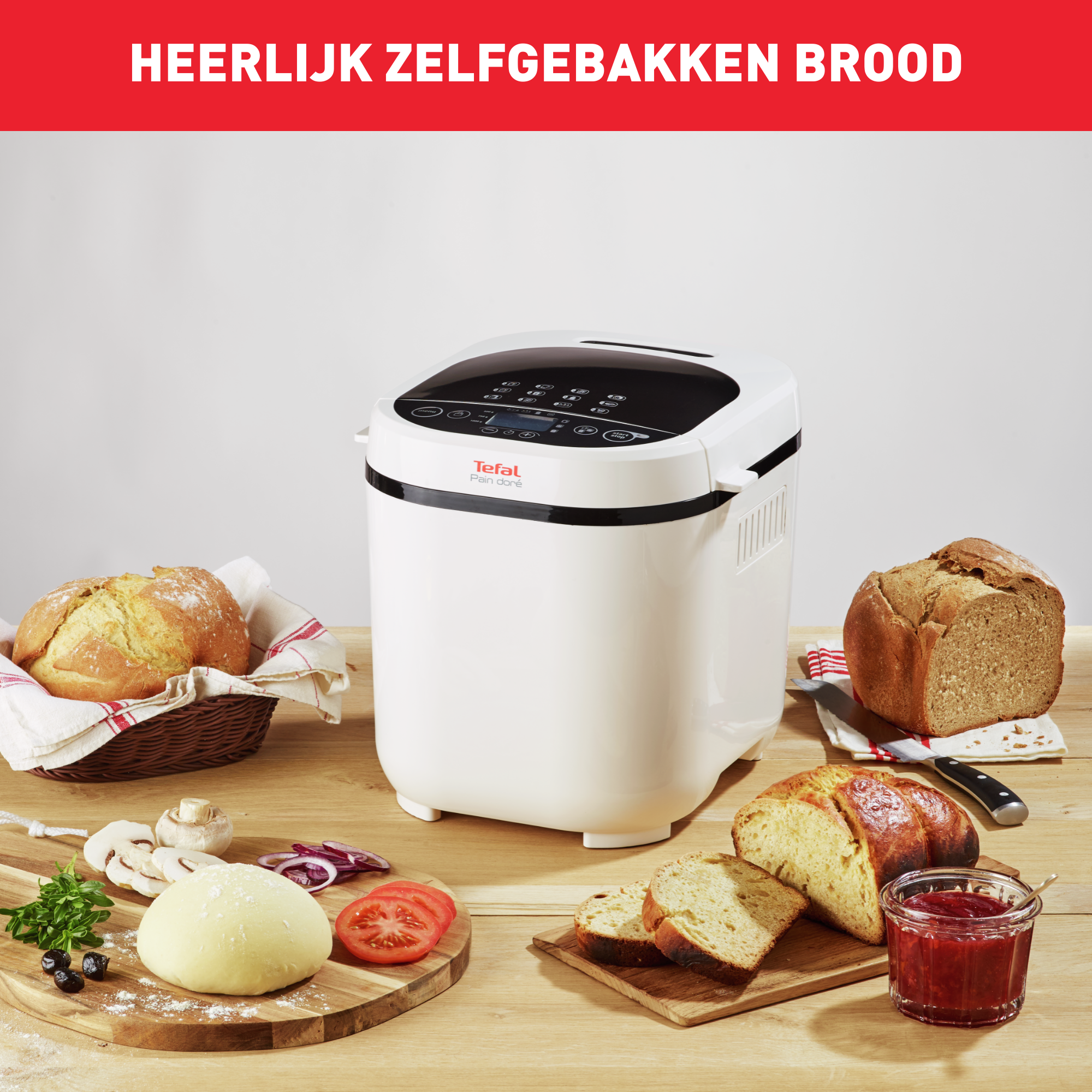 Pain Doré PF210138 Broodbakmachine met 12 automatische programma's