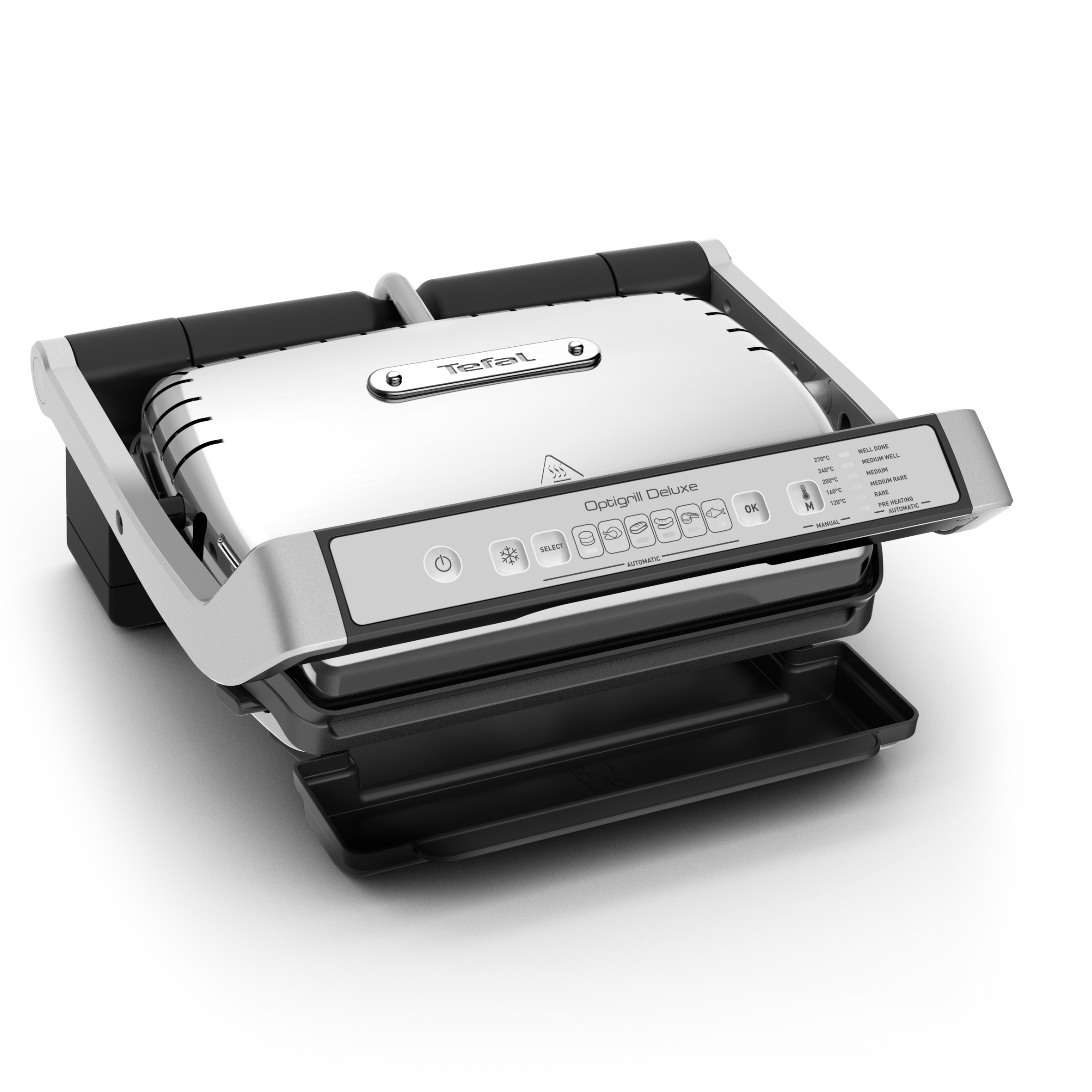 OptiGrill Deluxe GC707D16 Grill Intelligent - 6 programmes