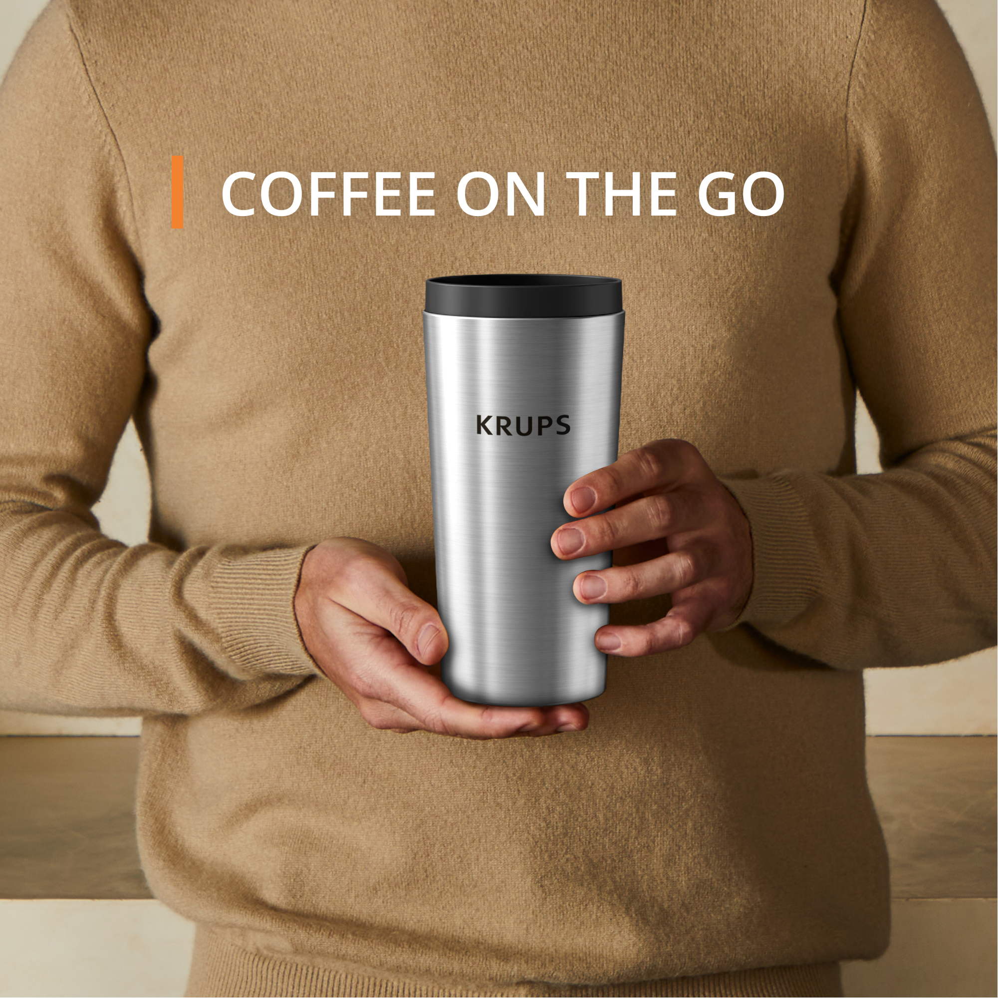 Simply Brew KM207D10 Cafetière à filtre 3-en-1 + mug isotherme