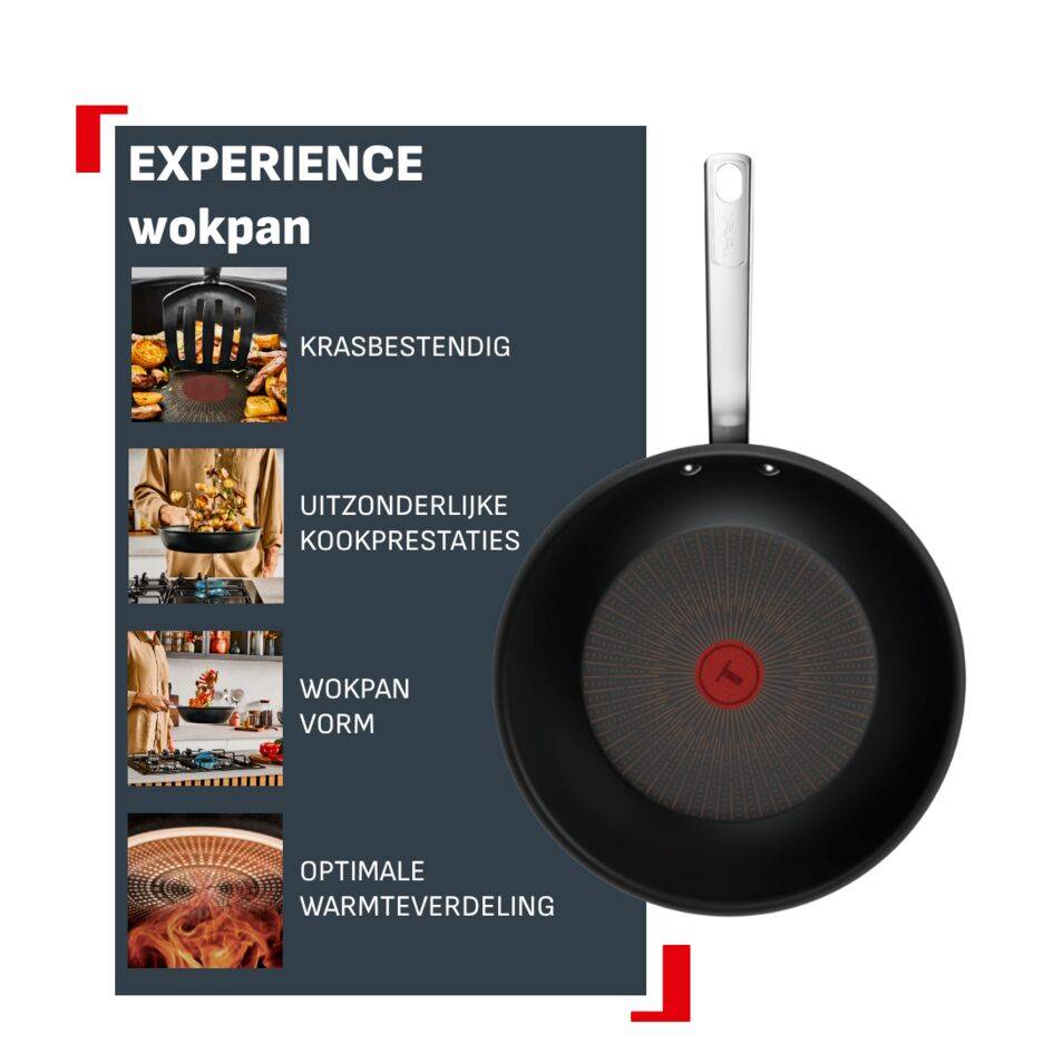 Experience G3341943 Wokpan - 28 cm - Inductie