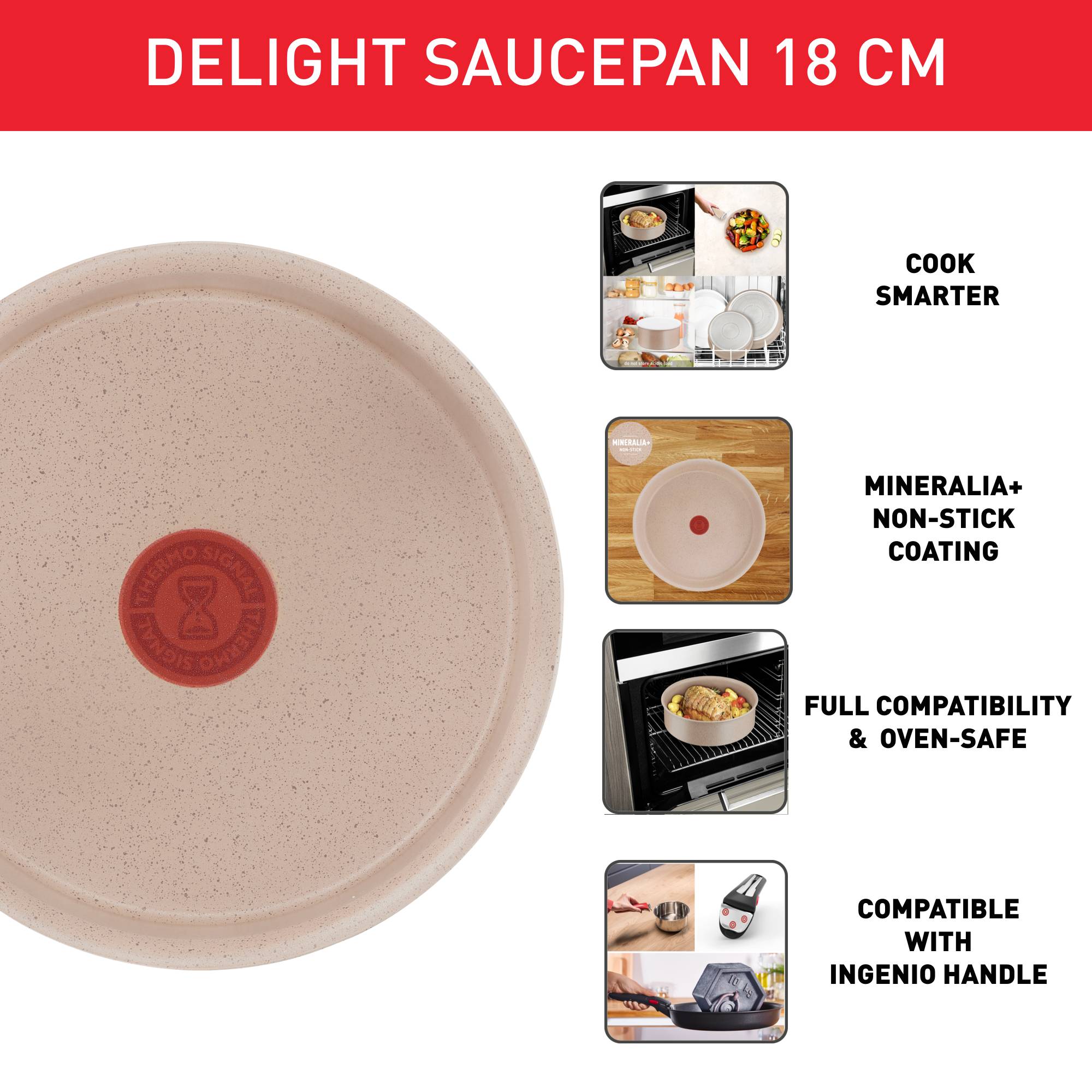 Ingenio Delight Sand L7832902 Steelpan - 18 cm - Inductie