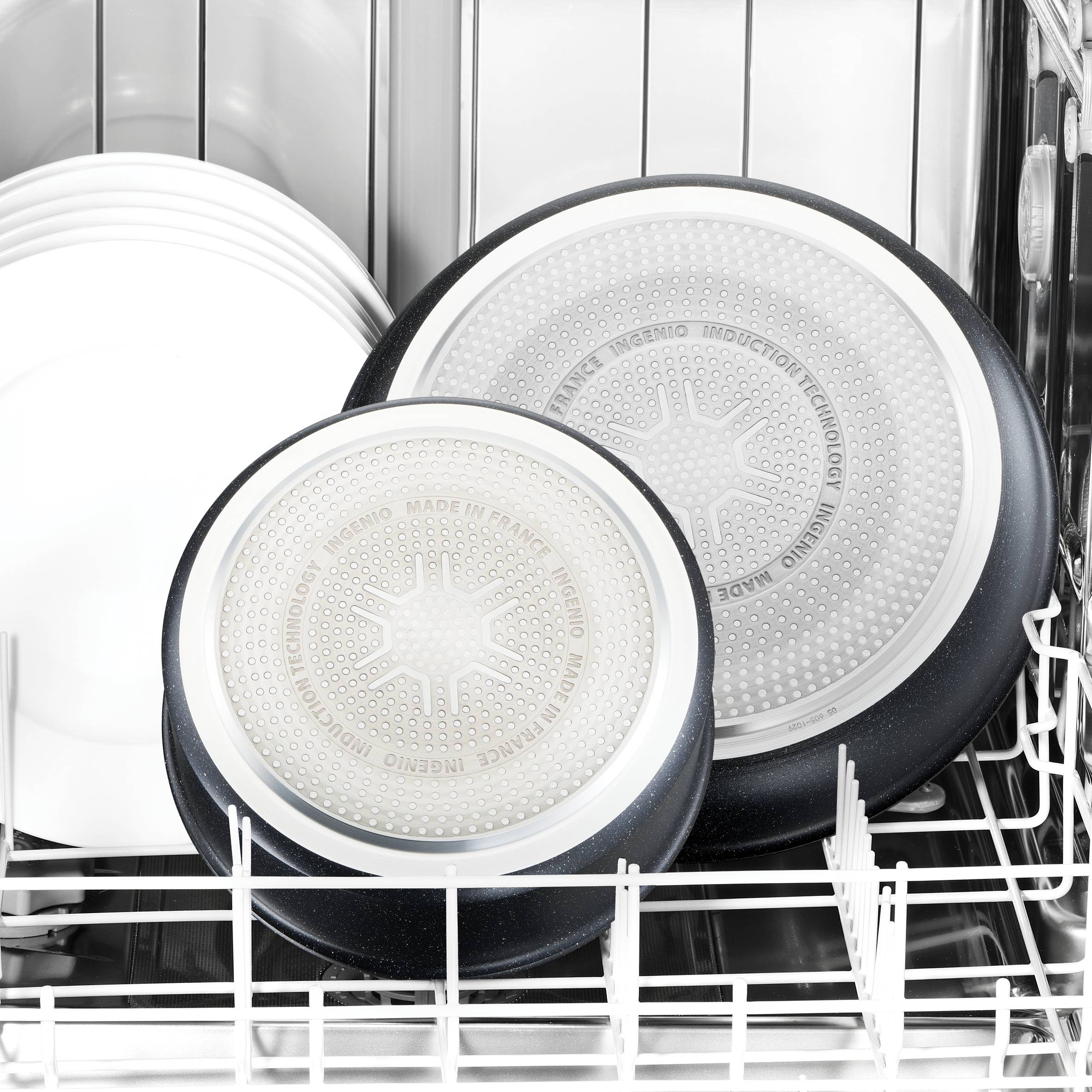 Ingenio Black Stone L3999402 Set 10 pièces - Induction