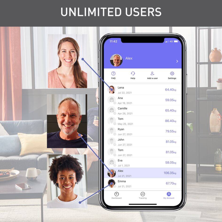 Goodvibes Health BM9670S1 Pèse-personne connecté