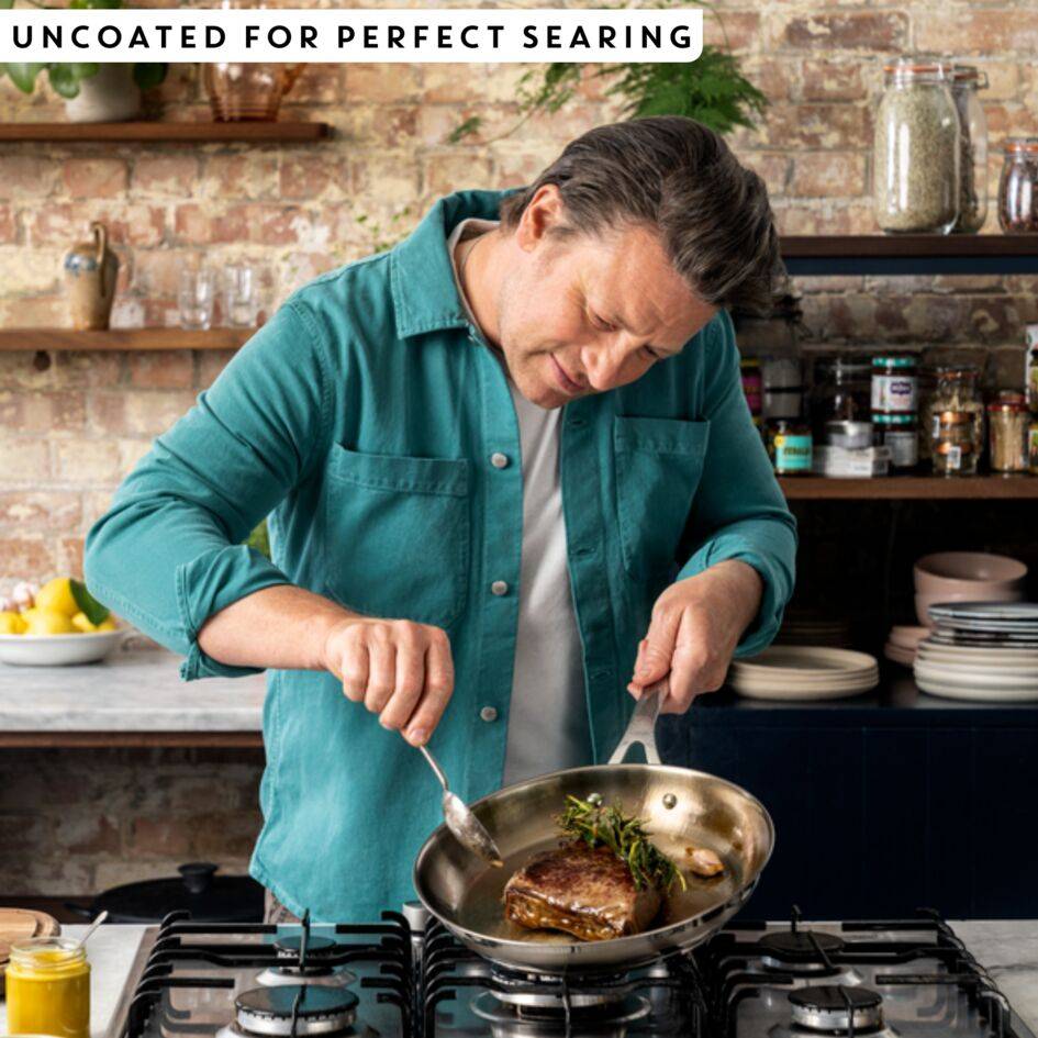 Jamie Oliver E3110455 Poêle à frire - 24 cm - Induction