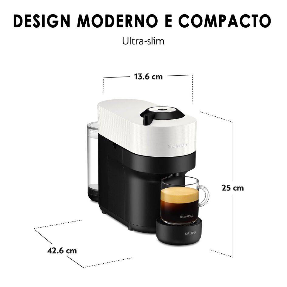 Nespresso Vertuo Pop YY5381FD Machine à café à capsule + Mug + 20 capsules