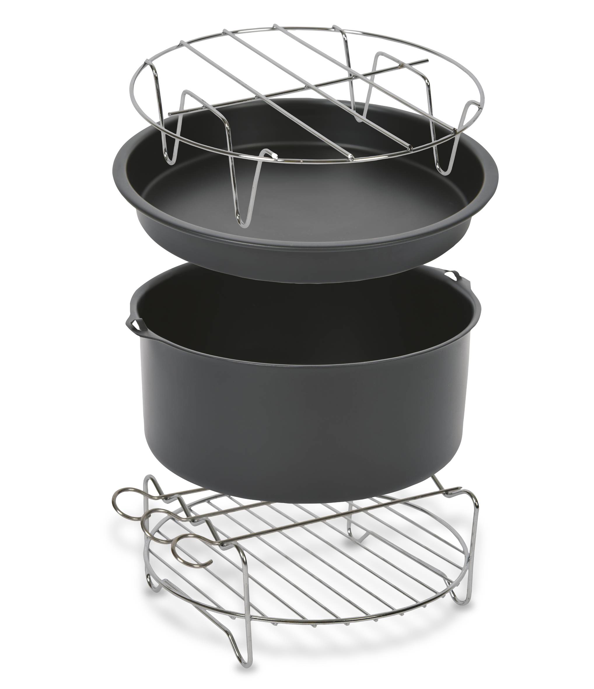 Tefal Easy Fry Deluxe XL, Friteuse à air chaud, 1500 W, 4,2 l pour 6 portions, 8 programmes automatiques, Ecran numérique, Econome en énergie, Friteuse saine, Sans huile, Noir/Inox, EY401D15