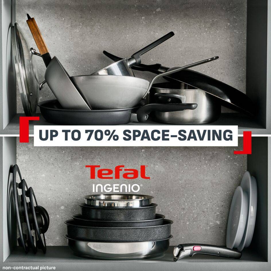 Ingenio Excellence Ceramic L2700302 Poêle en céramique - 22 cm - Induction