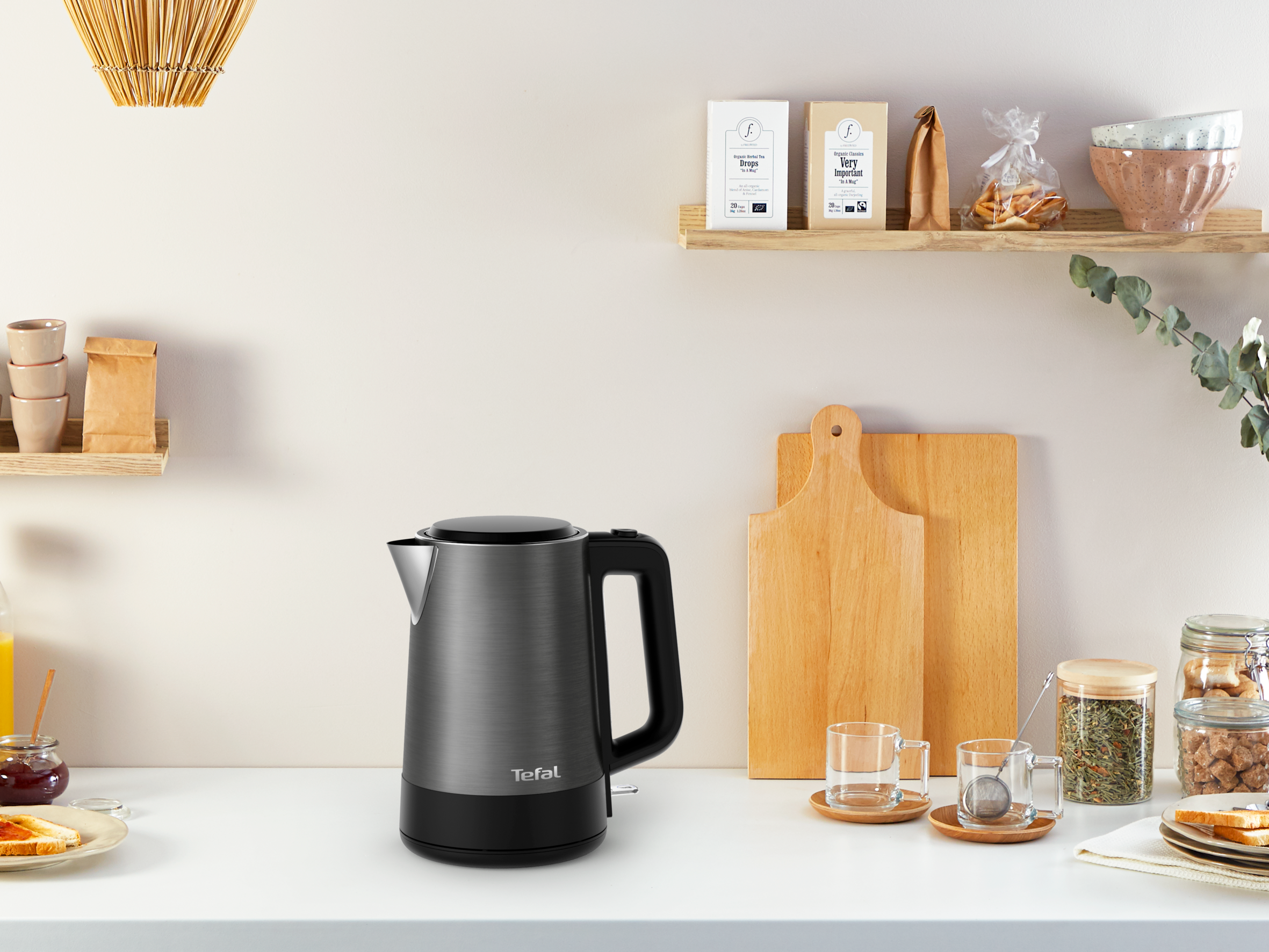 Accessoires et pièces détachées Bouilloire noire Equinox 1.7 L