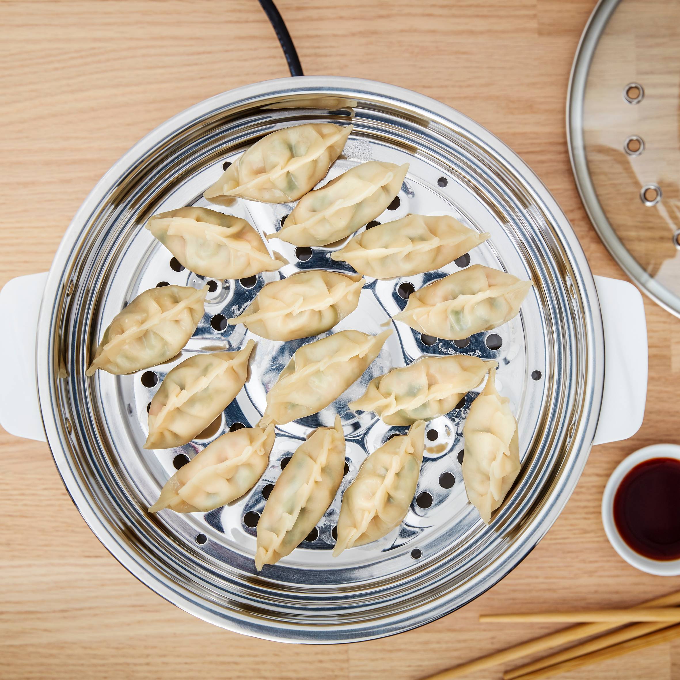 Convenient Deluxe VC145130 Cuiseur vapeur - 2 étages