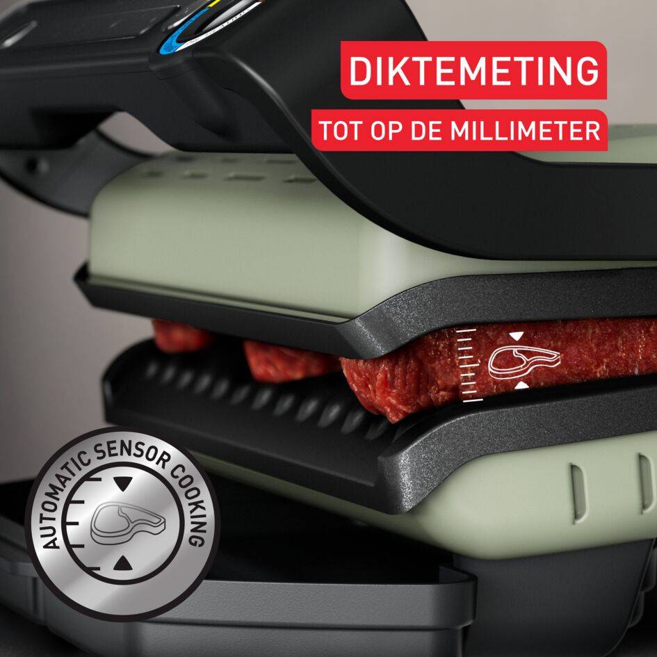 OptiGrill Eco Design GC71ELE0 Intelligente Grill - 6 programma's