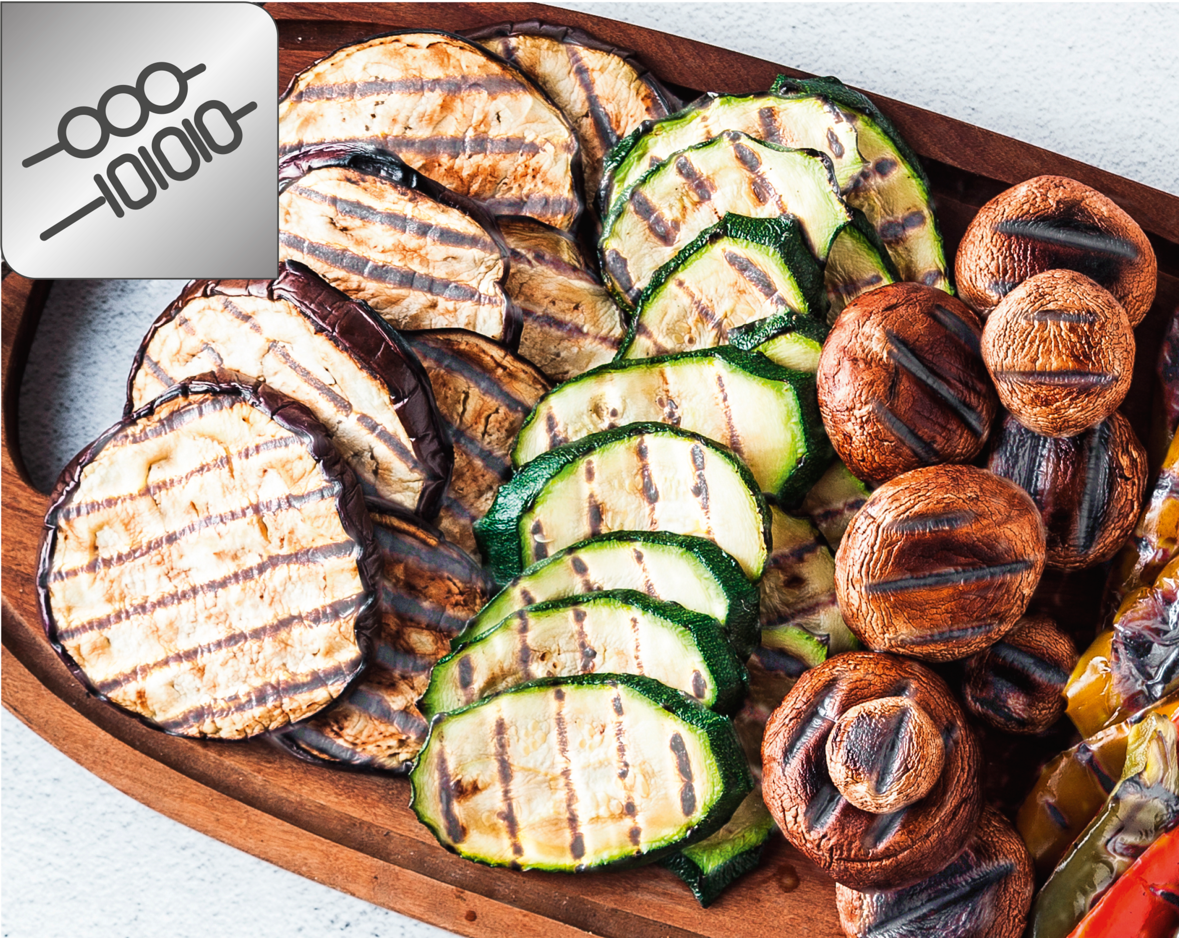 STORE'INN   8 coupelles Plaque gril et crêpe bleu acier