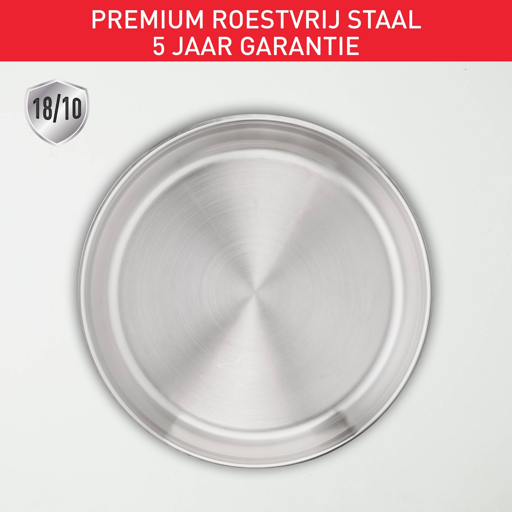 Ingenio Emotion L8968445  Set van 3 pannen 22/24/28 cm + afneembare handgreep - Inductie