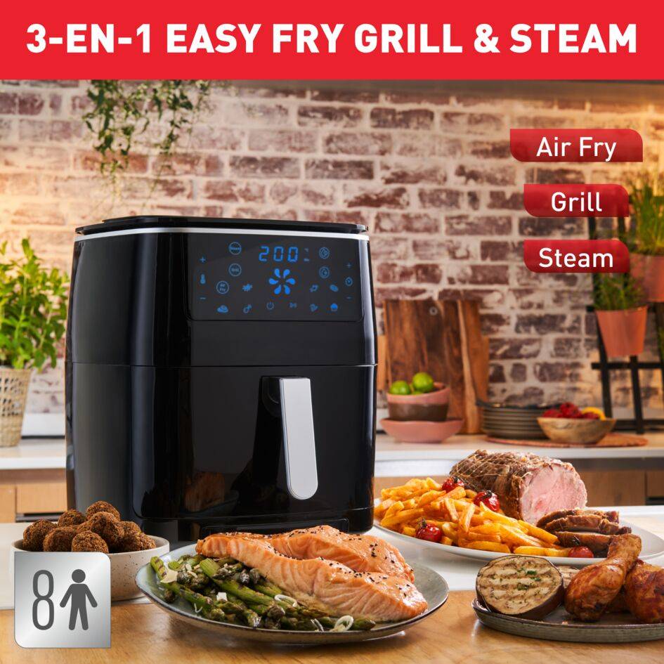 Easy Fry Grill & Steam FW201815 Air fryer 3-en-1