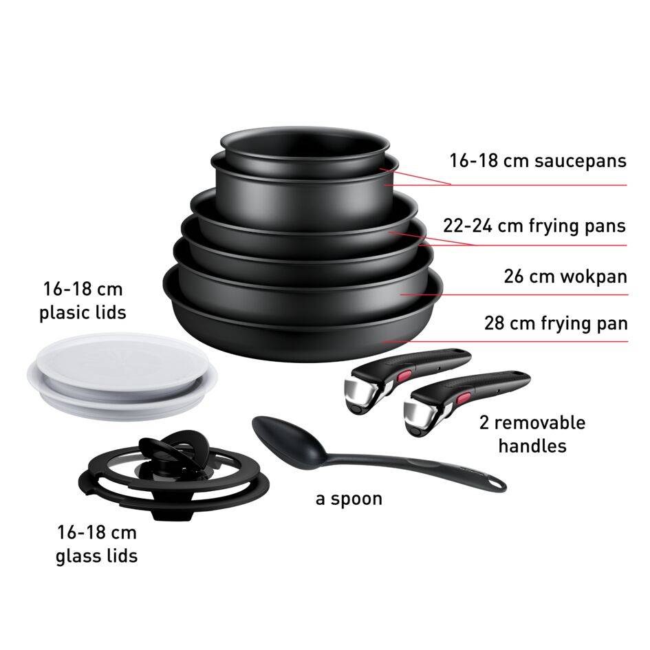 Ingenio Eco Resist L3979542 13-delige set - Inductie