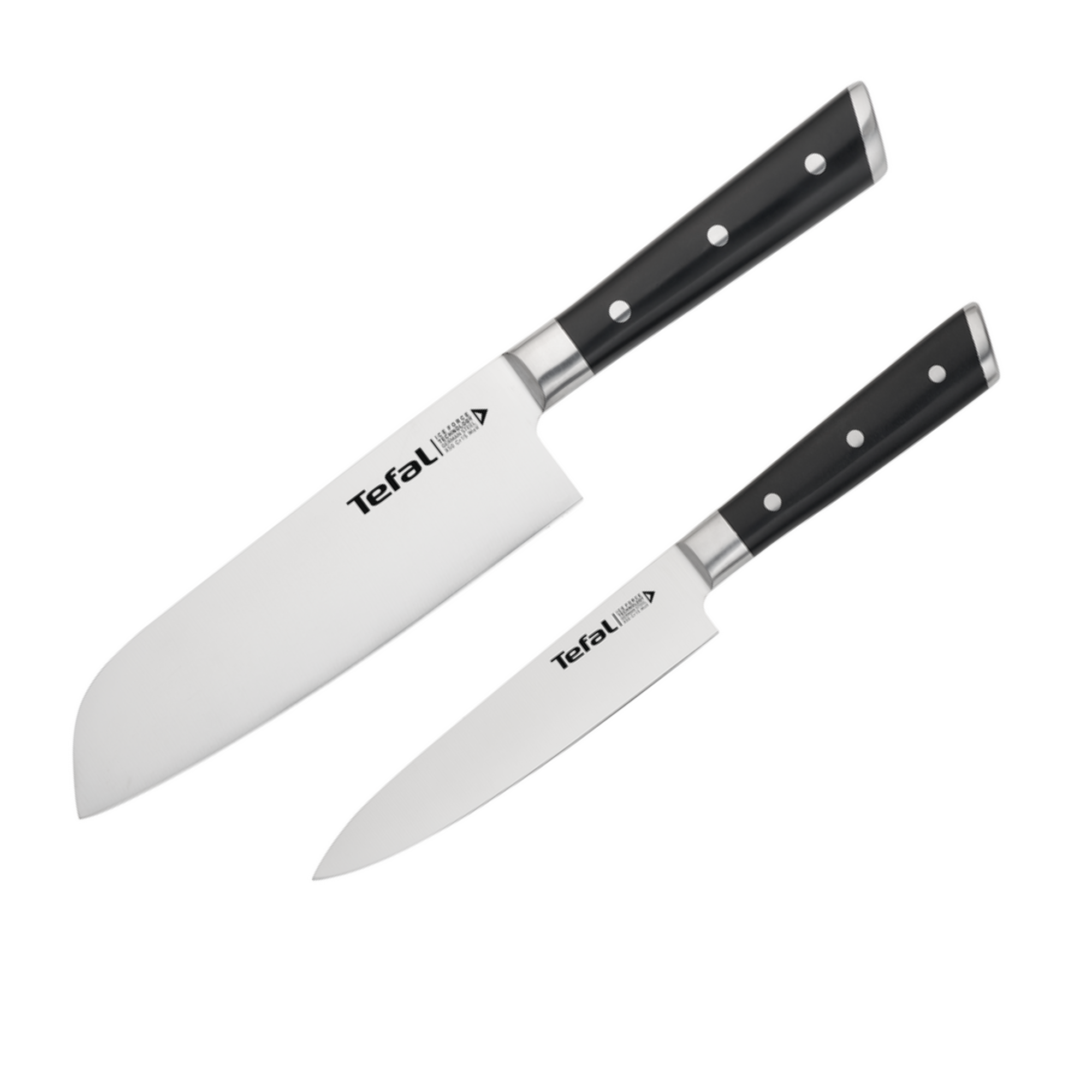 Ice Force 2-delige set: santokumes 16,5 cm + klein mes 13 cm, keukenmes